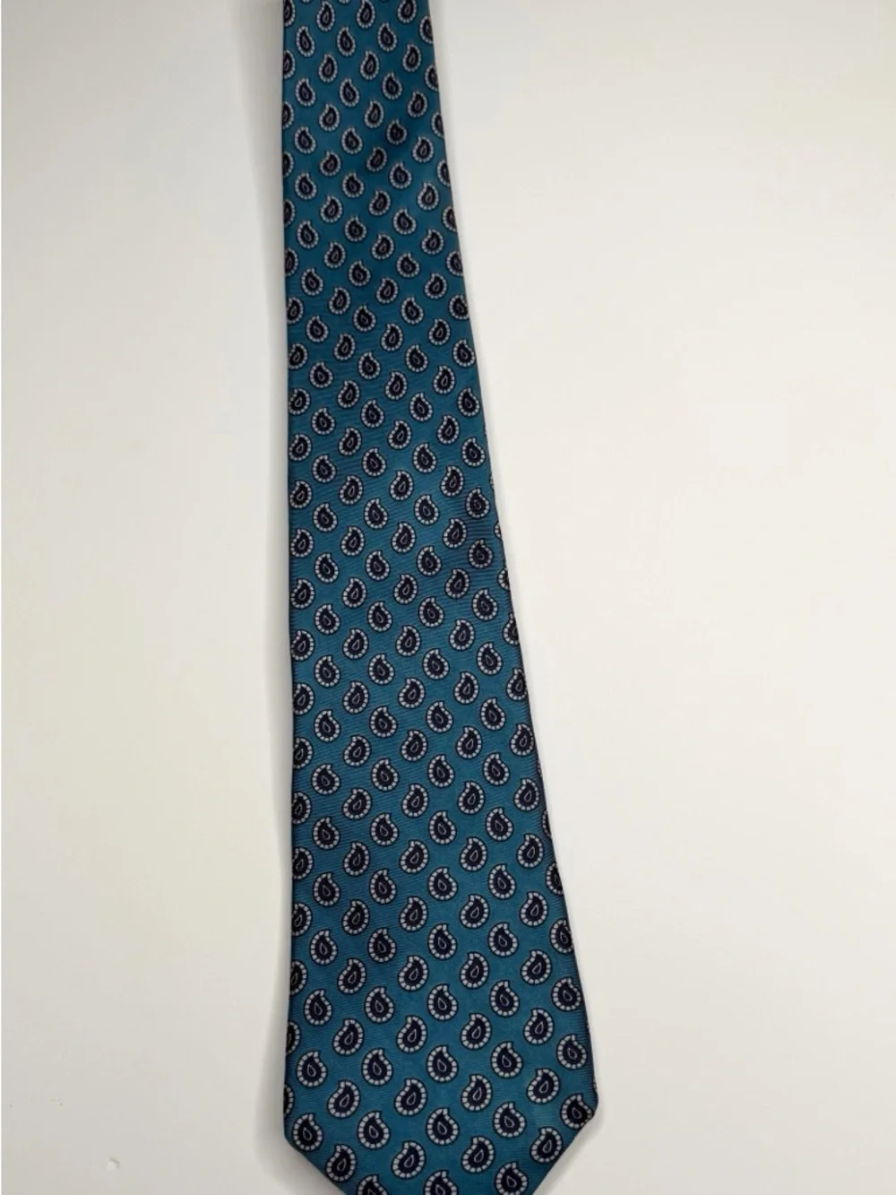 Bundle of 5 Silk Ties Geoffrey Beene Roundtree Blue Patterned Designer Lot